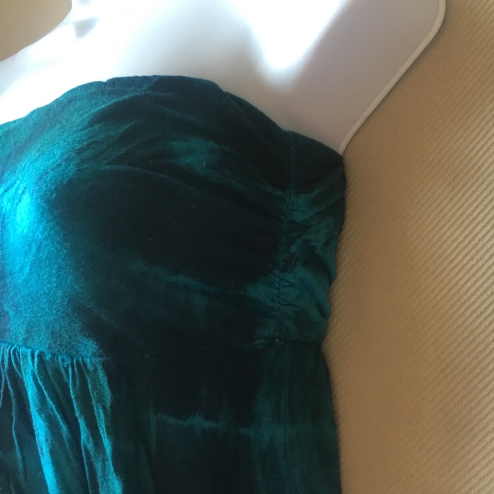 Honolulu- tie dye turquoise Maxie dress - Picture 4 of 5